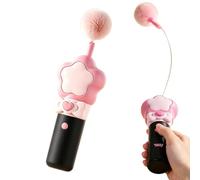 Automatic Retractable Cat Exercise Toy: This cat wand toy is a solo play