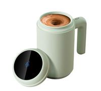 Automatic Self Stirring Coffee Mug - Portable Mixing Cup | Electric Mug with Built In Stirrer, Battery or USB Operated, Hot or Cold Drinks, Home, Office, Easy Cleaning, Cocoa, Beverage Accessory