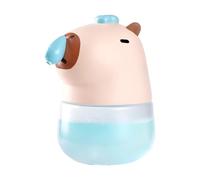 Automatic Soap Dispenser - Capybara Shape USB Rechargeable, Touchless Infrared Motion Sensor, Animal Themed Aesthetic, Hands Free Foam Pump, Hygiene Sanitation Equipment, Brown Countertop Unit