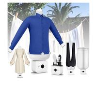 Automatic Steam Iron, Upgraded Automatic Ironing Machine, 8 Minutes Quick Ironed Dry, Clothes Dryer and Hands FRee Wrinkle Remover(D)