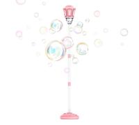Automatic Street Lamp Bubble Machine 2026 - Outdoor Garden Light with Music - Party Wedding Summer Bubble Blower Toy For Kids - 28 x 19 cm Standing Lamp