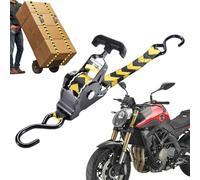 Automatic Tie Down Straps, Self Retracting Cargo Fastener, Safety Lock with Metal Hooks, Adjustable Ratchet Strap System Tool, Transport Belt with Compact Design, Securing Straps for Trailer Load