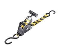 Automatic Tie Down Straps, Self Retracting Cargo Fastener, Safety Lock with Metal Hooks, Adjustable Ratchet Strap System Tool, Transport Belt with Compact Design, Securing Straps for Trailer Load