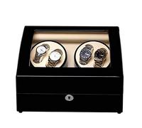 Automatic Watch Winder,Automatic Winding Watch Case Mechanical Watch PU Leather Electric Watch Shaker Automatically Rotate The Chain Motor Box