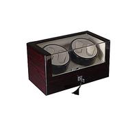 Automatic Watch Winder Box, 5 Mode Rotating Timer, Luxury Leather Storage Case