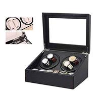 Automatic Watch Winder Box Watch Shaker Double Automatic Box Watches 4+ 6 Best Watch Case for Sale Quiet Motor Multiple Rotation for Men and Women Watches