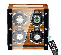 Automatic Watch Winder Watch Winder Box Extremely Silent Motor LCD Touch Screen Built-in Illumination for Men Women Watch (9+0)