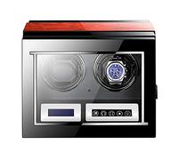 Automatic Watch Winder Watch Winder Box with Remote Control Adjustable Watch Pillows LCD Touch Screen Quiet Motor (4+0)