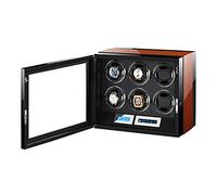 Automatic Watch Winder with Remote Control Watch Display Box LCD Touch Screen Flexible Watch Pillows Built-in LED Light (12+0)