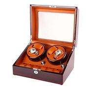 Automatic Watchs Winder Display Storage Box Motor Box Shaker Machine 4 Slot Automatic Watch Winder Case Mechanical Wristwatch Rotate Box