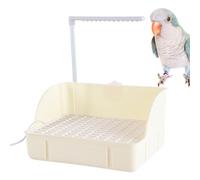 Automatic Water Circulation Shower for Parrots, Electric Bird Bath with Splash Guard & USB, 8.27 x 11.42 inches, Hygienic, Safe & Ideal for Daily Care in The Bird Cage