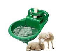 Automatic Water Dispenser, Horse Feeder Equipment, Sheep Waters Trough, Poultry Feeding Tool, 9.06x6.3x7.09 inches, Ideal for Sheeps, Goats, Horses and Chickens with 500ml Capacity