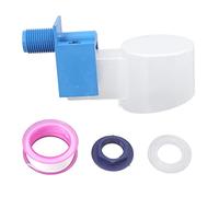 Automatic Water Level Control Valve | G1 / 2 External Thread for Water Containers/Toilets/Irrigation | Sturdy ABS Float Valve, Large Water Output (Side Water Inlet)