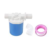 Automatic Water Level Control Valve | Leak Proof Float Valve for Water Containers/Toilets/Hydroponics | Plastic Compact Design, 0.01-10kg Pressure (G3/4 Built in Side Entry)