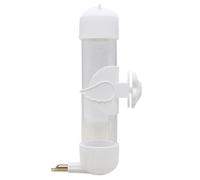 Automatic Waterer, Bird Drinking Dispenser, Hanging Parrot Feeder, Suspended Design Easy to Install Sturdy Leak-Proof Portable for Outdoor, 1.97x1.97x9.06 inches