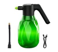 Automatic Watering Can for Plants - 2L Electric Sprayer | ABS Portable Handheld Garden Mister, Battery Powered Continuous Spray Bottle with Universal Extension Rod for Lawn Cleaning Fertilizer