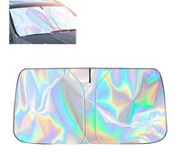 Automatically Car Sunshade, Automatic Retractable Car Sunshade,Foldable Anti-UV Windshield Sunshades for Cars Windshield, for Various Models Keep Interior Cool (Single Layer 57.1 * 31.5in)