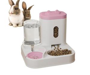 Automático Para Gatos | Dispensador Inteligente 2 en 1 De Comida Agua | Automático Para Gatos | Para Alimentar Dar De Beber A Cachorros en Interiores Exteriores (comi
