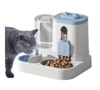 Automatique Adpue pour animaux de compagnie - grande capacité, Treat Bol d'alimentation, axé sur l'hygiène, mangeoire de chien automatique | Station d'alimentation Waterer pour animaux de compagnie po