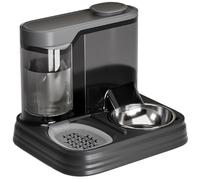 Automatique Cat Feeder 11x9x9in 2 dans 1 Ameneurs de Chats à Chiens sûrs de capacité et Distributeur d'eau pour Animaux Animaux pour Compagnie