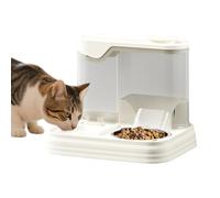 Automatique Cat Feeder - Dispensateur d'eau et mangeoire pour Chiens Automatic Pet Feeder - Cat Feeder - Food and Water Dispenser for Cats | Automatic Dog Food and Water Bowl Set, Large Capacity