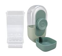 Automatique Effectuer des Oiseaux et Distributeur d'eau Ensemble pour la Cage, 17 Oz de Nourriture + 28 Oz Dispensateur de gravité d'eau, Pas de Conception de Messages pour Les