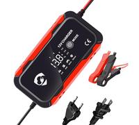 Automatique Heuperer - Chargeur du Rope 12v | Batterie Desulfator | Affichage De L'écran LCD Automatique Heuptener Desulfator pour Truck Motocylat ATV autalobile Garage Route Entérie Outtoor