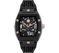 Philipp Plein Montre The Skeleton Analogique automatique Ecoceramic pour hommes