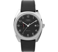 Automatique Montre Homme TIMEX MARLIN TW2V62100 Cuir Noir