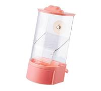 Automatique Pas Enchevêtrement d'Oiseaux Perroquets en Plastique Clair Support Alimentaire Conteneur pour Réductions de Cage pour Petits Oiseaux Aliments Automatiques pour Oiseaux