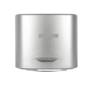 Automatique Sèche-Mains, Sèche-mains électrique avec capteur infrarou, sèche-mains automatique for salle de bains, interrupteur à Air chaud, Installation sans poinçon(Silver)