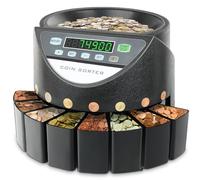 Automatischer Euro Münzzähler & -sortierer Geldzählmaschine Compteur automatique de pièces