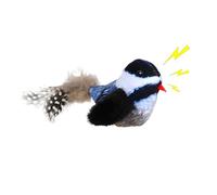 Automatisk Cat Bird Toy - Elektronisk kattleksak, lättviktsdjurleksak | Smart fjäderfågelleksak, flaxande fågelkattjaktleksa jeux d'intérieur captivants pour chatons temps de jeu passionnant, ennui