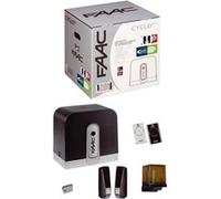 FAAC Automatisme pour portail coulissant Cyclo C720 Kit intégral 24V 400 kg 105999144 Noir G