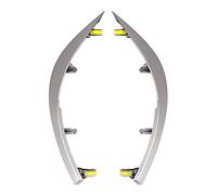 Automkt Bande de garniture centrale pour tableau de bord supérieur gauche et droit pour Toyota Corolla 55436-02330 55435-02370 2009-2013