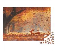 Automne Adultes Puzzles 1000pcs Jeu De Cerveau De Défi Jouets pour Puzzle De Qualité Supérieure Saison Puzzles pour Adultes Enfants Moderne Jeu 1000 Pièce 1000pcs (75x50cm)