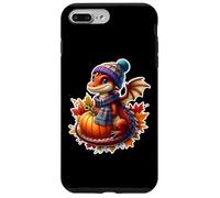 Automne Automne Dragon Lover Thanksgiving Citrouille Feuilles Mignon Coque pour iPhone 7 Plus/8 Plus