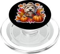 Automne Automne Glen of Imaal Terrier Propriétaire Chien Thanksgiving PopSockets PopGrip pour MagSafe