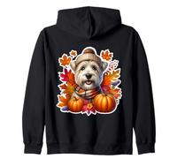 Automne Automne Glen of Imaal Terrier Propriétaire Chien Thanksgiving Sweat à Capuche