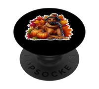 Automne Automne Rhodesian Ridgeback propriétaire de Chien Amant Vintage Maman PopSockets PopGrip Adhésif