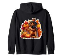Automne Automne Rhodesian Ridgeback propriétaire de Chien Amant Vintage Maman Sweat à Capuche