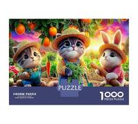 Automne Chat Puzzle 1000 Pièces Educa Jouet Divertissement Créatif Décoration Intérieure Jeu Éducatif Challenge Toy Adultes Et Enfants À Partir De 14 Ans 38x26cm/1000pcs