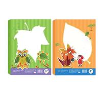 Automne Crafts - Kid Fall Leaf Craft Kit - Creative Automn Art Supplies | Artisanat De Saison Amusant Pour L'école, La Maison, La Fête, Les Décorations D'Halloween Et De Thanksgiving - Kits De Décorat