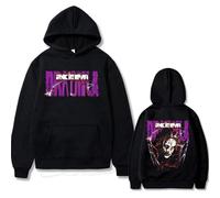Automne et Hiver Hip-hop rétro Pulls à Capuche de Mode pour Hommes et Femmes Kim Dracula Graphique Sweat à Capuche imprimé Manches Longues (7 L)