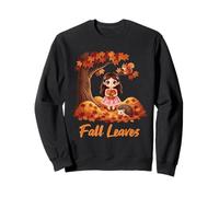 Automne Feuilles Arbre et Forêt Créatures Hommes, Femmes Enfants Sweatshirt