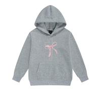 Automne Fille Sweat à Capuche Confortable Inspirant Sweat à Capuche Poche kangourou Sweatshirt Religieux Minimaliste Symbole Chi-Rho Couleur Unie T-shirt à Manches Longues pour Église, Stil-p04 Gris