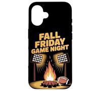 Automne Friday Game Night Automne Football Coque pour iPhone 16