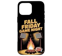 Automne Friday Game Night Automne Football Coque pour iPhone 16 Pro Max