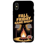 Automne Friday Game Night Automne Football Coque pour iPhone X/XS
