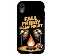 Automne Friday Game Night Automne Football Coque pour iPhone XR